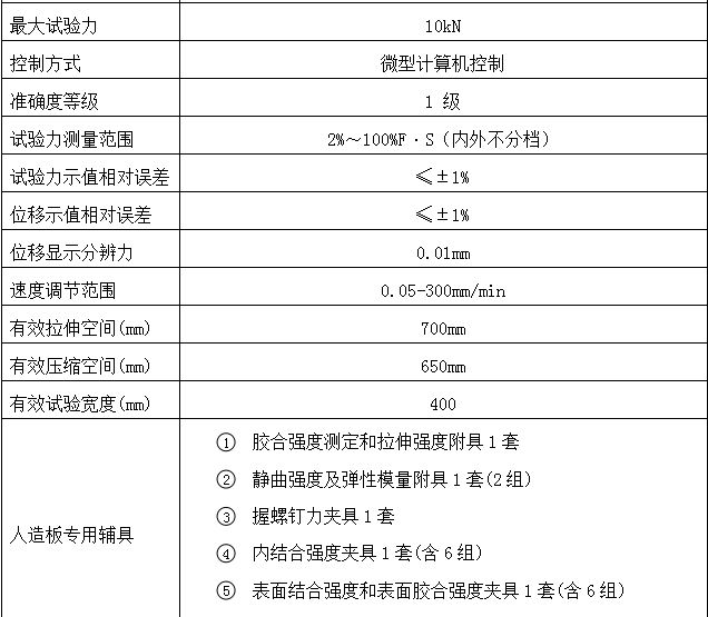 MWD-A數顯人造板（bǎn）萬能試驗機